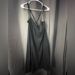 NWT GAP Black Backless Dress with Spaghetti Straps